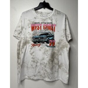 Fifth Sun Thunder Racing Car Shirt Size XL Race Team Speedway Muscle Classic Car